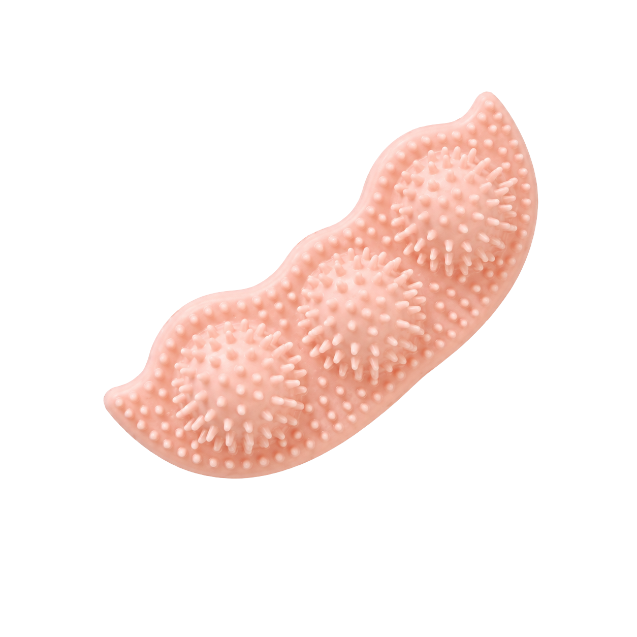 Pink Dog Toy Set — Soft Rubber Chew Toys for Small & Medium Dogs