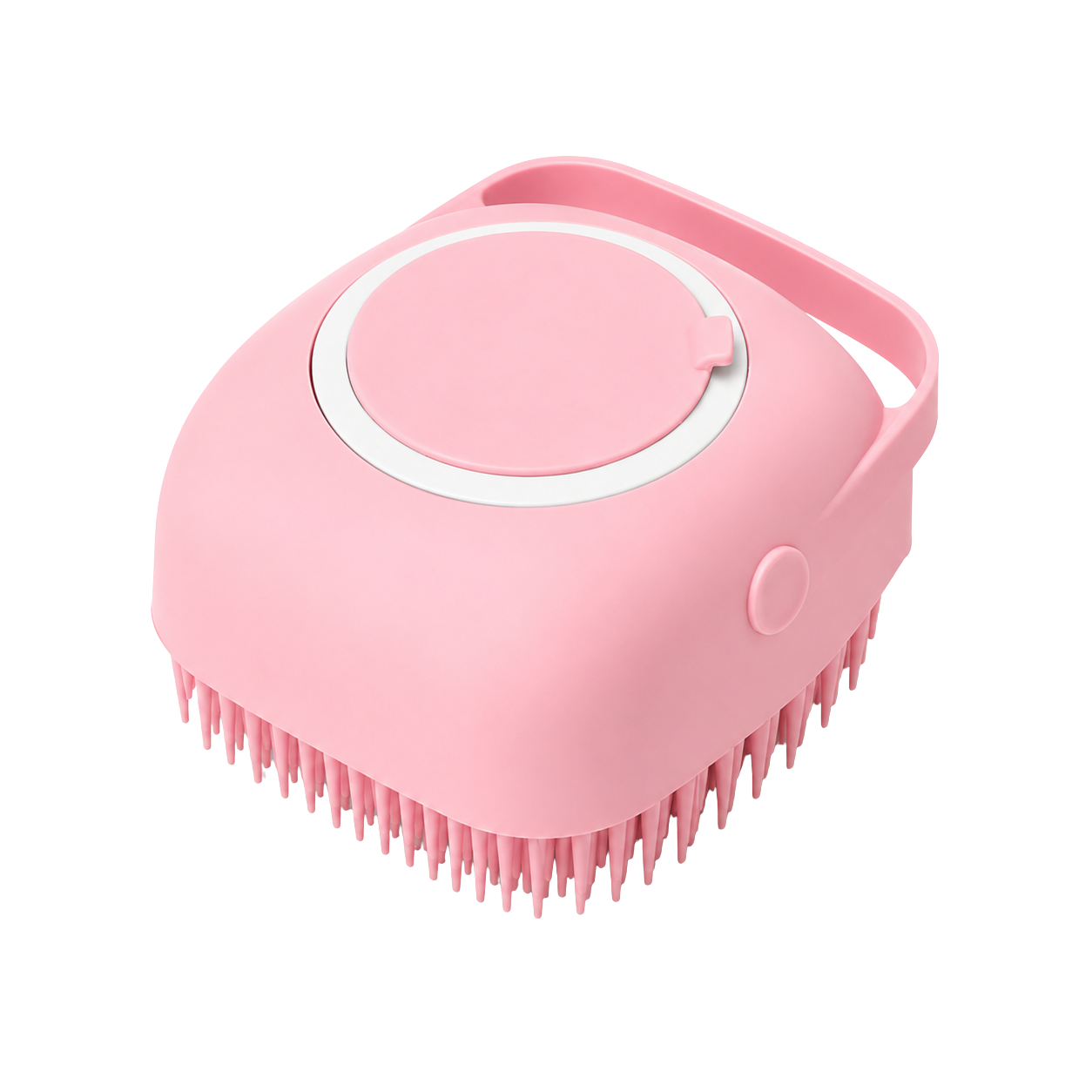 2-in-1 Calming Bath Brush - Massage & Shampoo Dispenser
