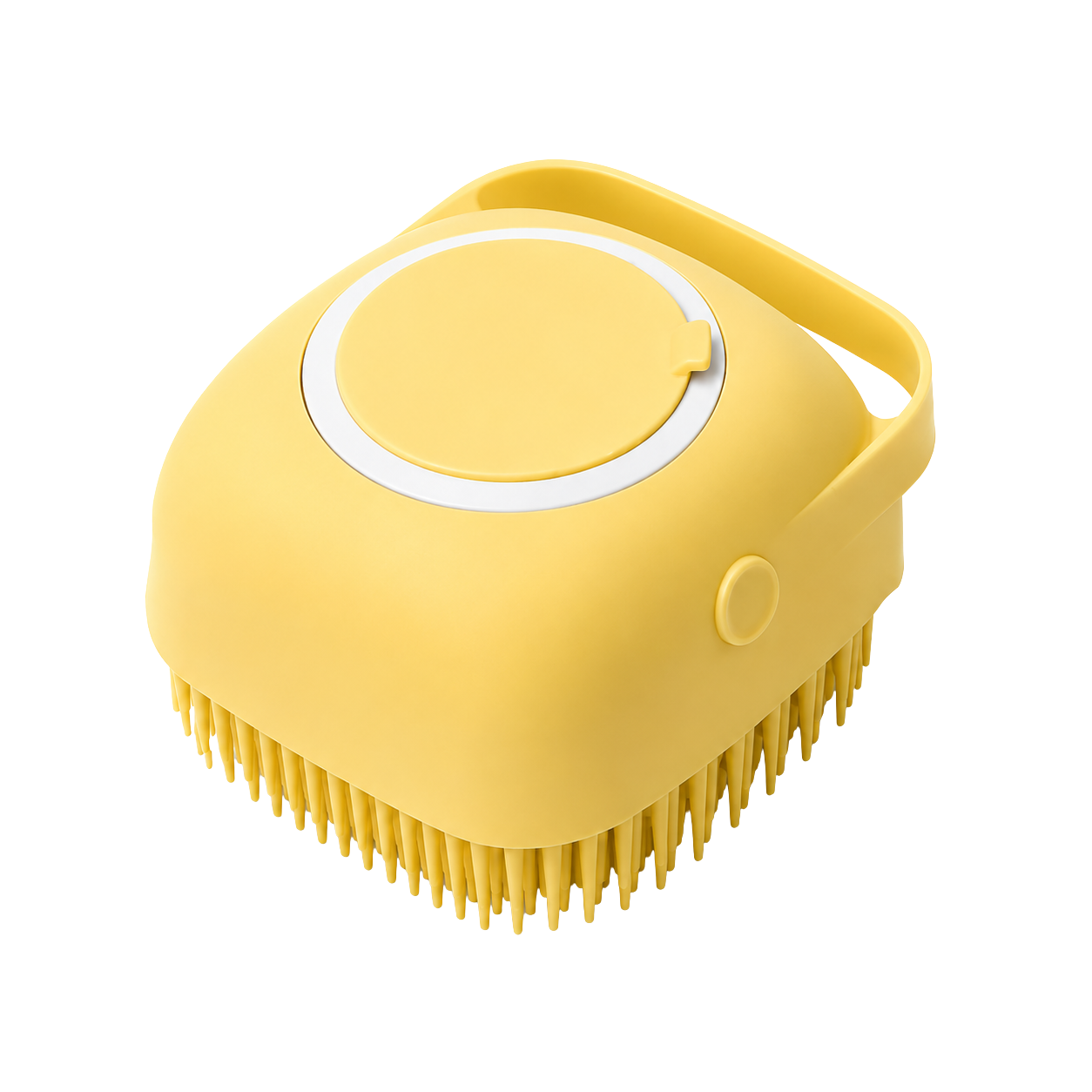 2-in-1 Calming Bath Brush - Massage & Shampoo Dispenser