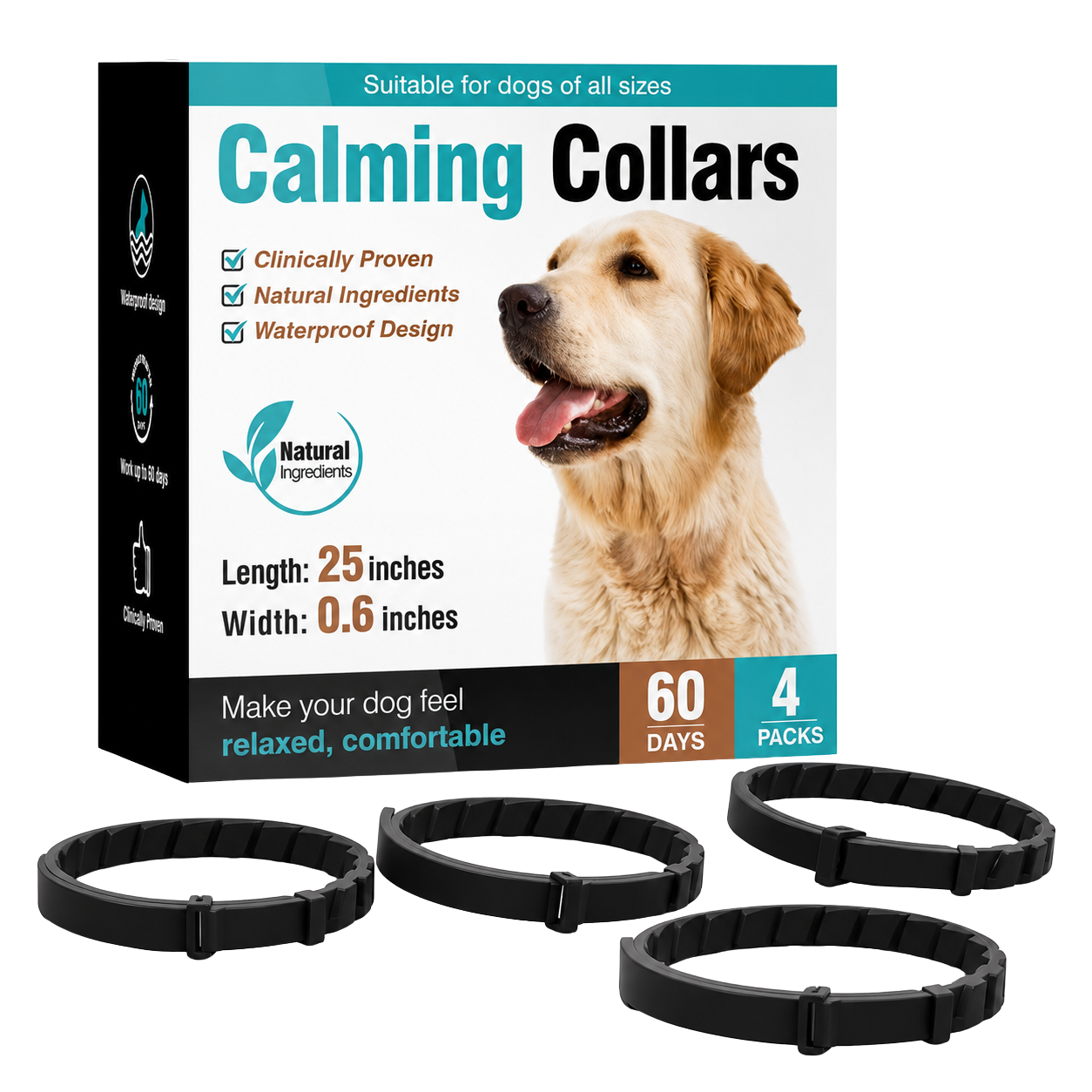 Calm Collar — 60-Day Anxiety Relief for Dogs