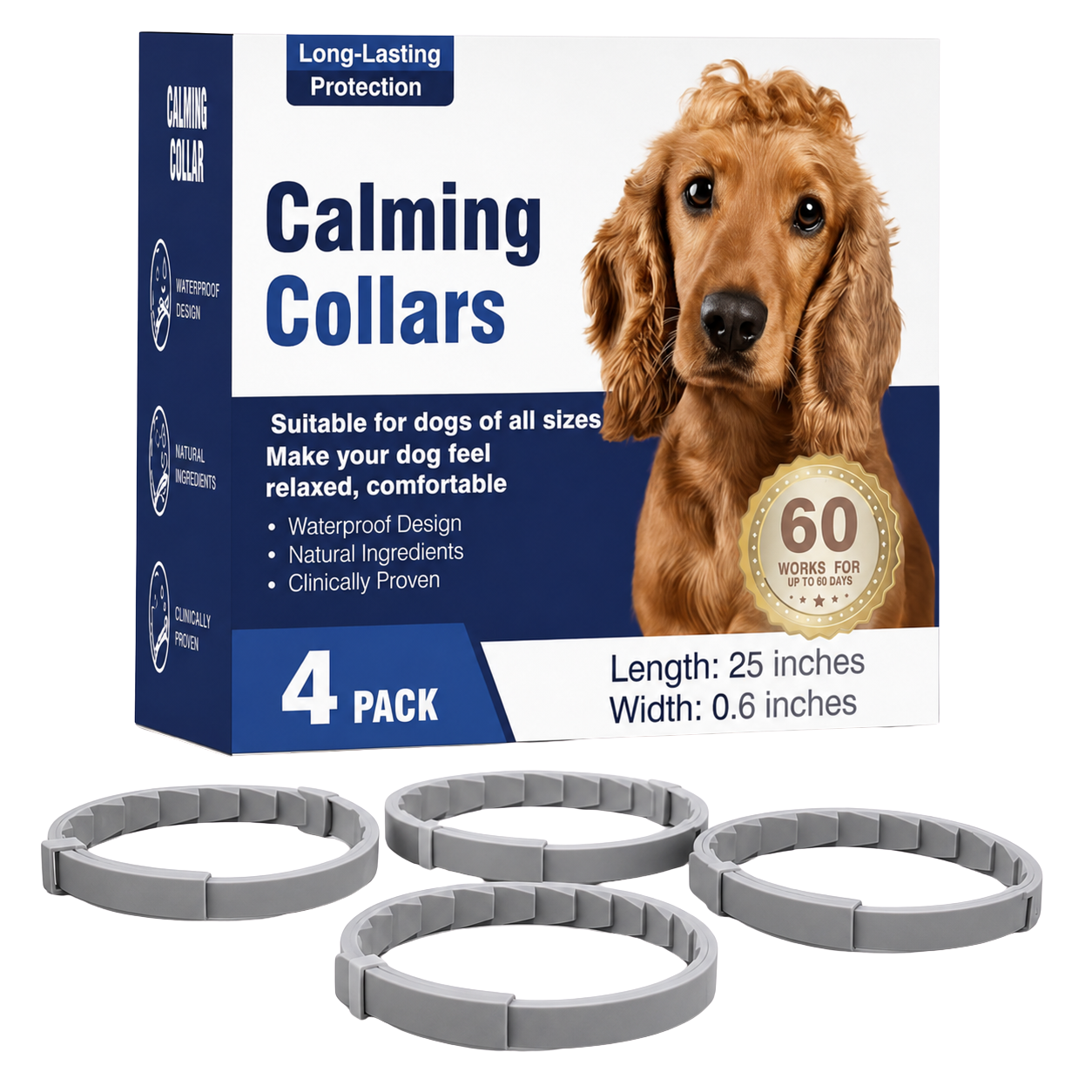Calm Collar — 60-Day Anxiety Relief for Dogs