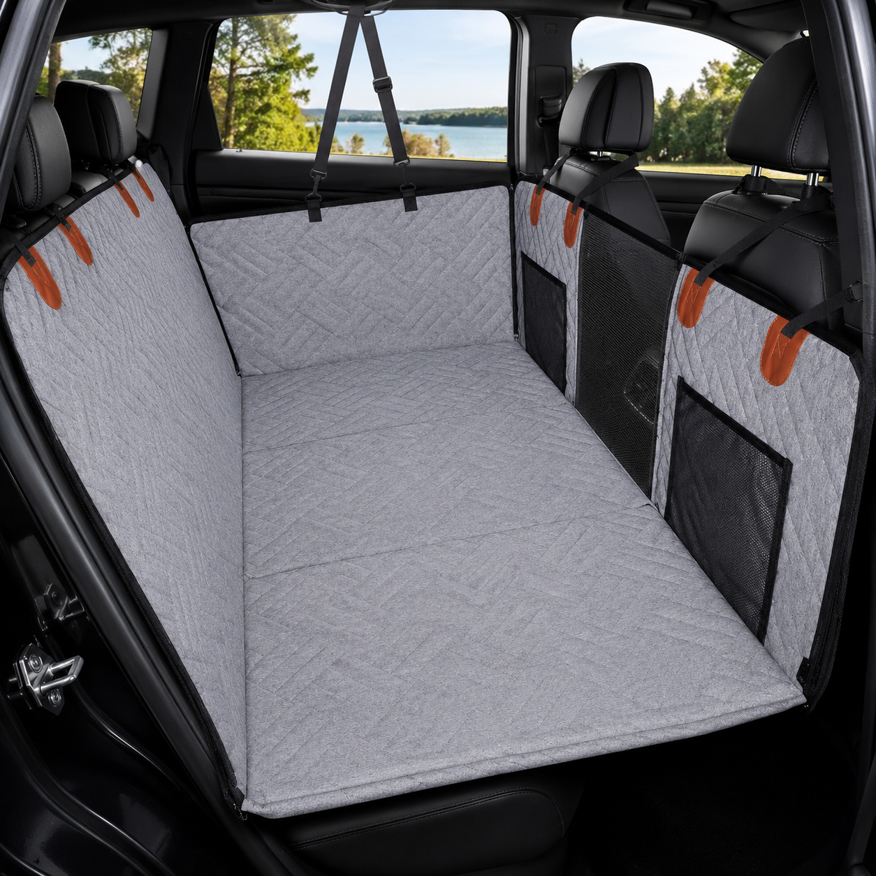 Dog Car Seat Cover — Full Back Seat Protection