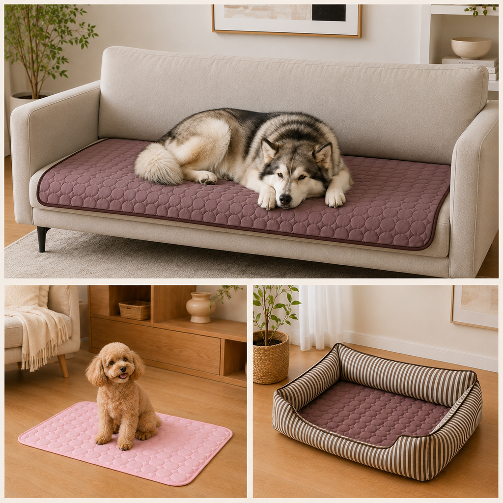 Summer Ice Cooling Mat for Dogs & Cats