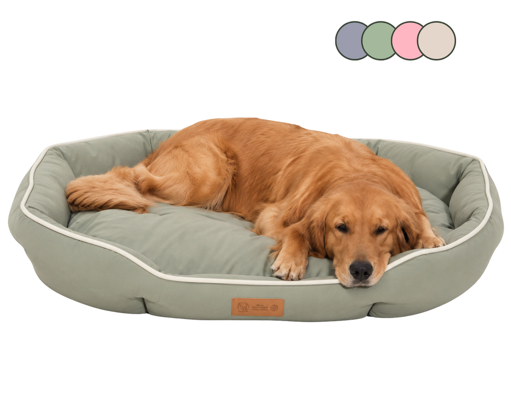 Fluffy Dog Sofa Bed — Cozy Orthopedic Sleeping Cushion